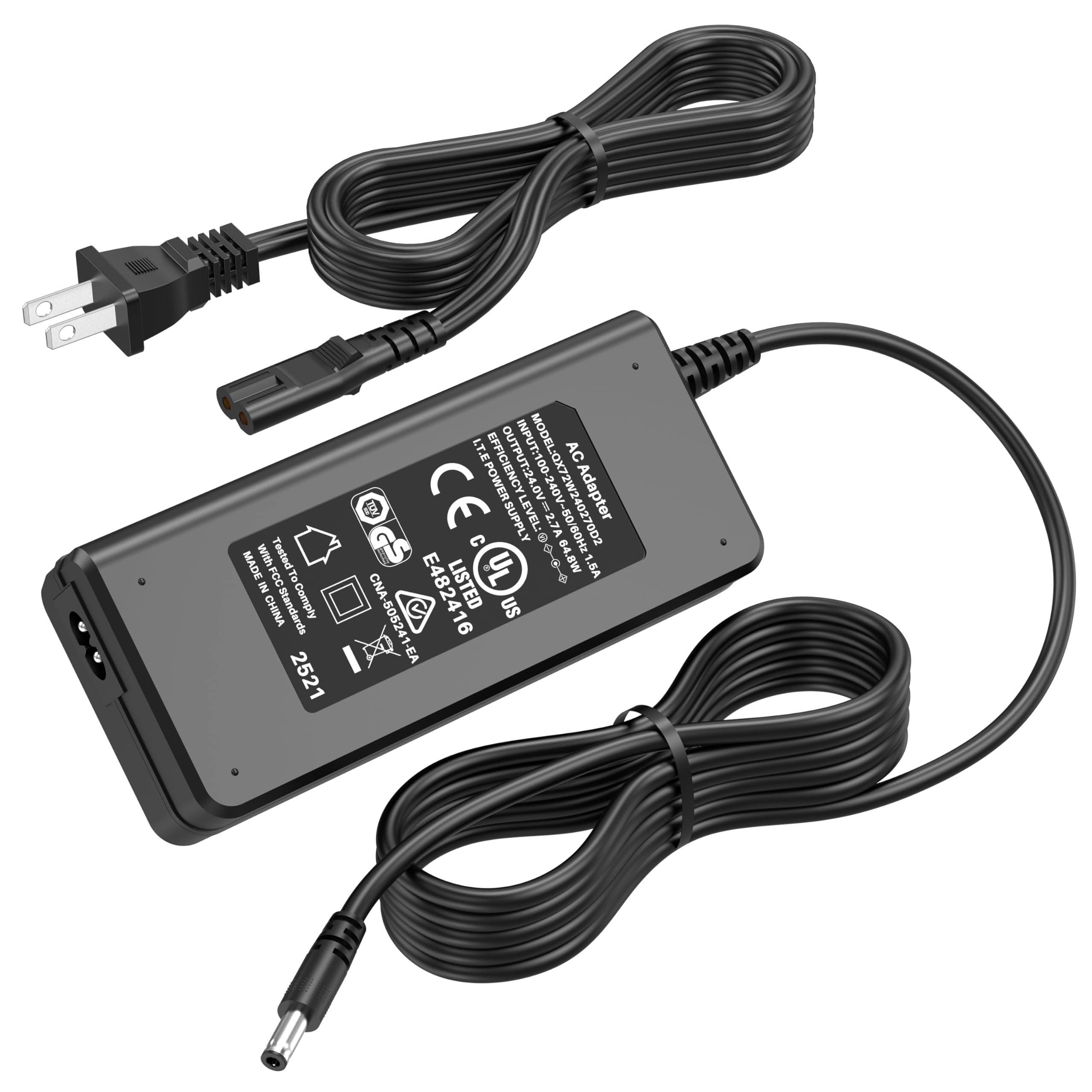 Amazon.com: 24V Document Scanner Charger Replacement Fit for